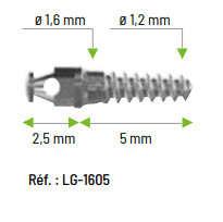 Mini-vis ANCHOR
