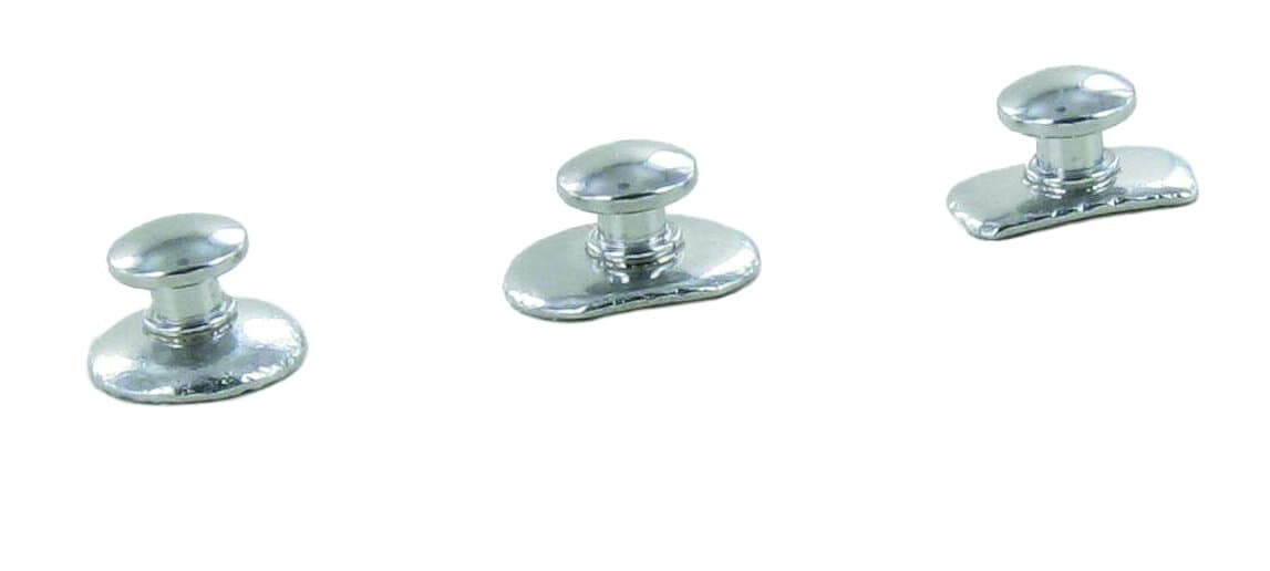 Boutons à coller en métal - NOC-XI