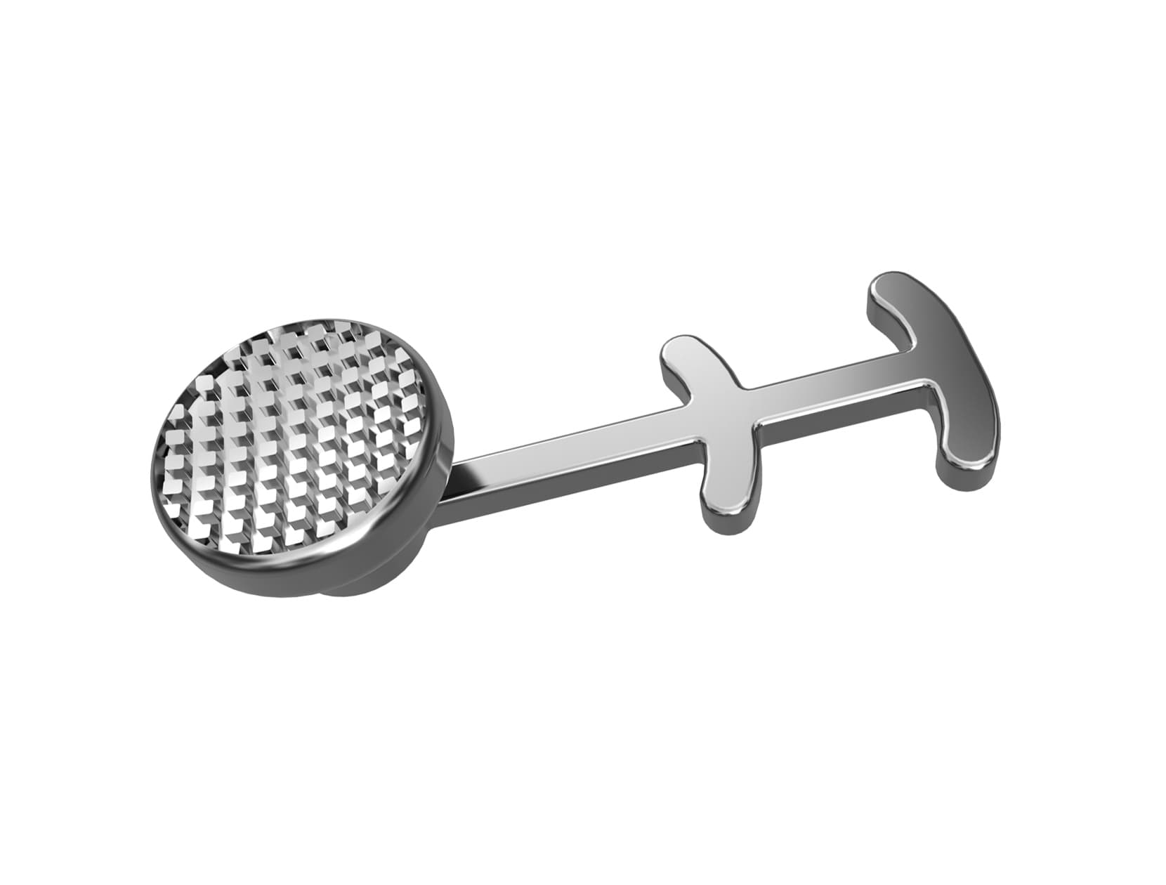 Boutons à coller en métal multi-attaches