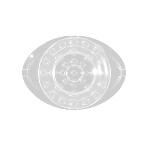 Boutons à coller PRECISION G2 (mini transparent)
