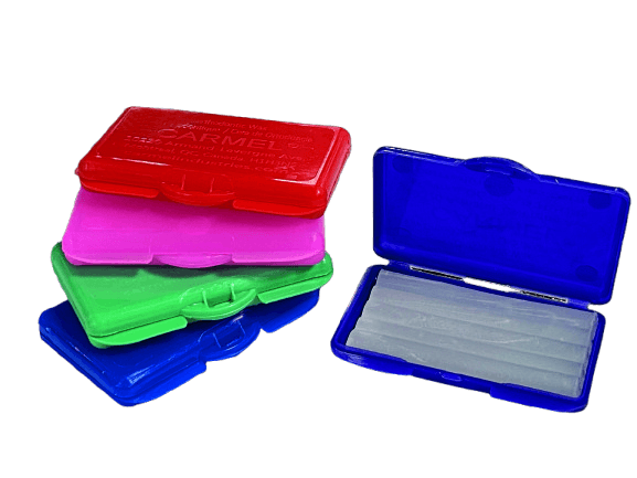 Cire de confort boîtes en couleurs