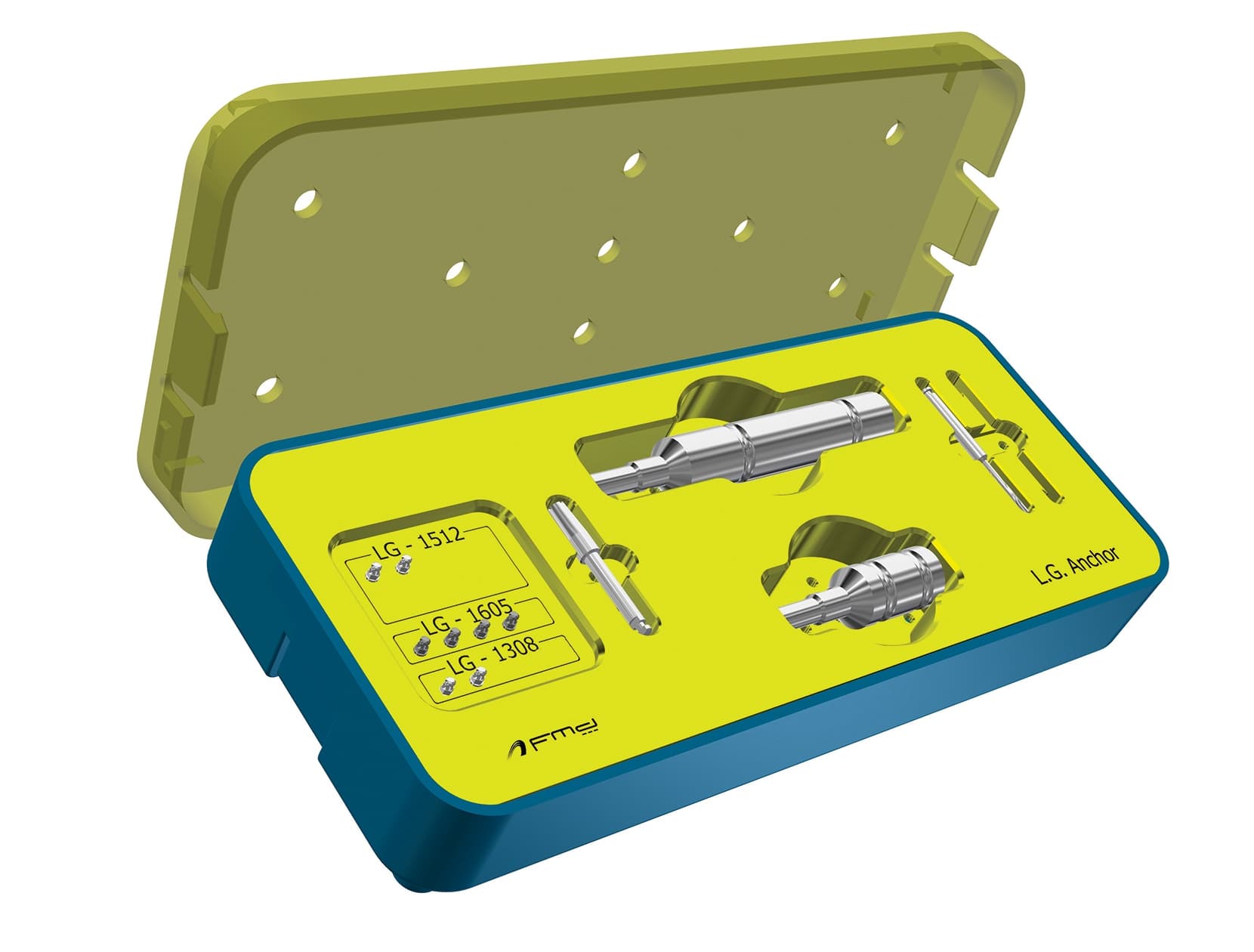Boîte de rangement pour mini-vis ANCHOR
