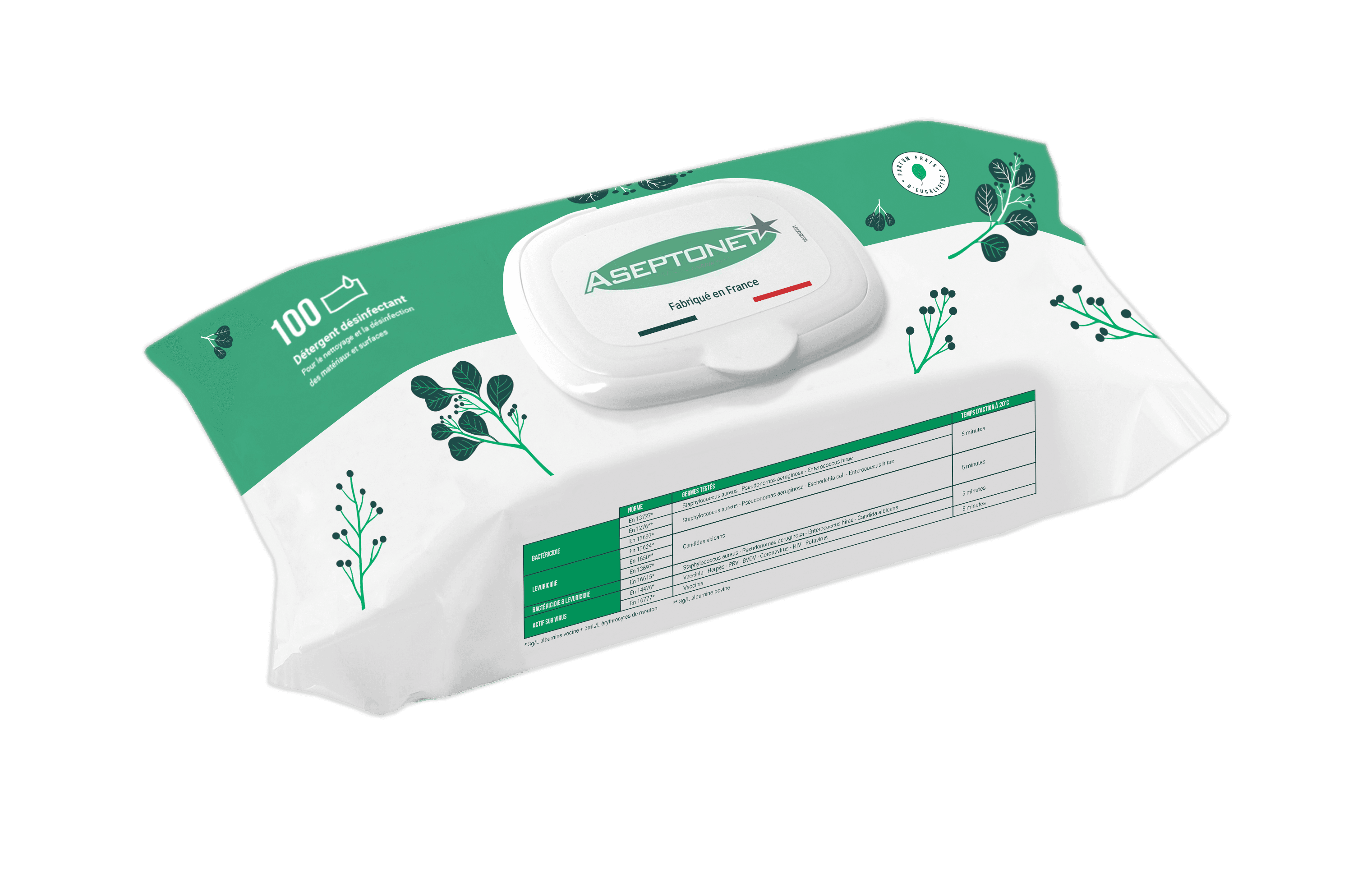 Lingettes désinfectantes - ASEPTONET