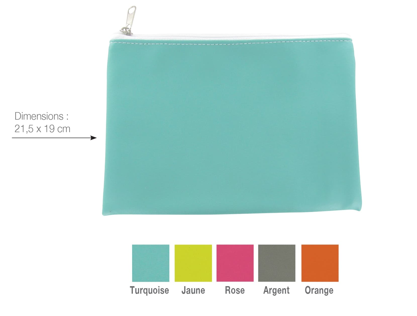 Pochettes unies (L: 21.5cm x l: 19cm)