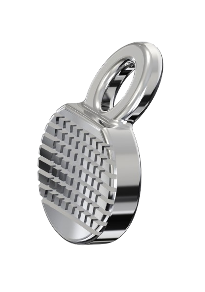 Anneaux à coller à profil bas